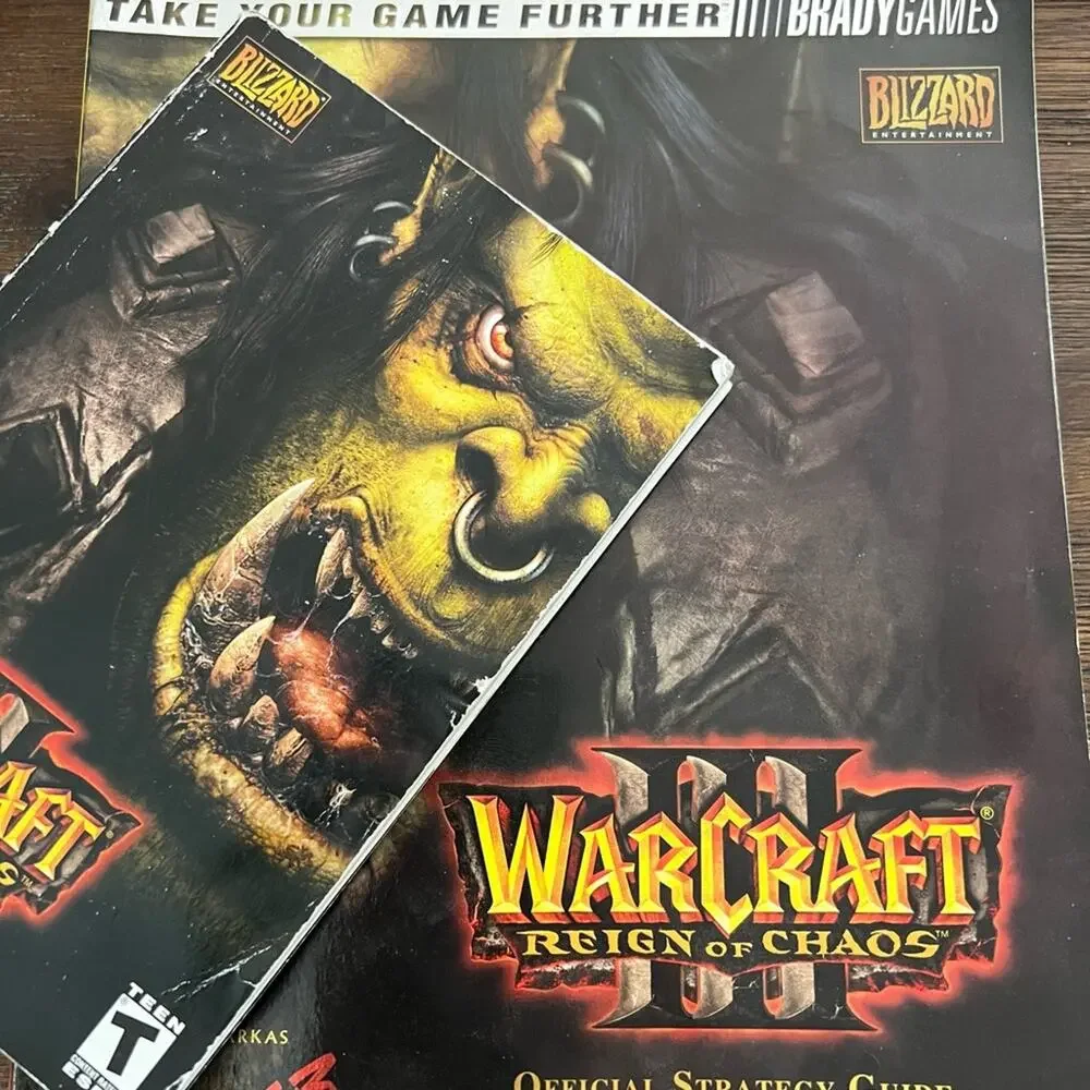World of Warcraft III Reign of Chaos Computer game, manual and Strategy Guide